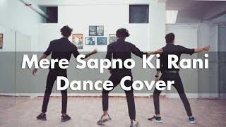 MERE SAPNO KI RANI  Dance Cover  The Vishal yadav Choreography [upl. by Nosidda]