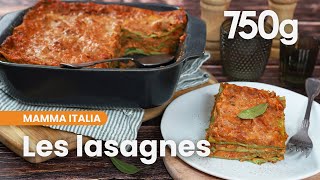 Recette des lasagnes à la bolognaise de Bologne Mamma Italia 2  750g [upl. by January580]