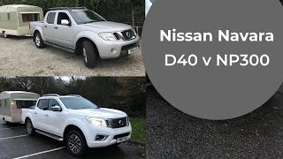 Nissan Navara NP300 vs D40 Towing Review [upl. by Ley]