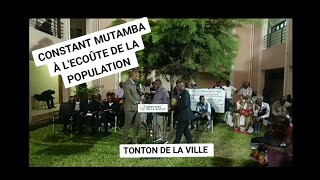 🇨🇩CONSTANT MUTAMBA À LECOÛTE DE LA POPULATION POUR LES ASSISES DES ÉTATS GÉNÉRAUX DE LA JUSTICE⚽ [upl. by Magbie]