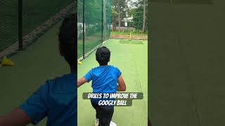 Drills to improve the googly ball cricketshorts [upl. by Conlin]