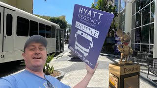 Hyatt Regency Hotel Anaheim California Includes Disneyland Shuttle Bus [upl. by Reuven]