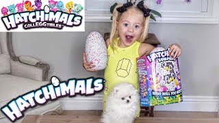 EVERLEIGH OPENS HATCHIMALS SURPRISE WHICH HATCHIMALS DID SHE GET [upl. by Dorweiler]