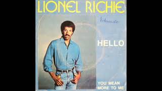 Lionel Richie  Hello RearrangeSAHAND [upl. by Storfer]