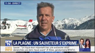 Un sauveteur de lenfant miraculé raconte quotdans son malheur il a eu beaucoup de chancequot [upl. by Nnail160]