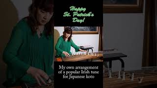 Londonderry AirMy Gentle HarpDanny Boy happystpatricksday stpatricksday 箏 koto [upl. by Carlin]