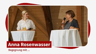 Begegnung mit Anna Rosenwasser Talk [upl. by Kcinnay895]