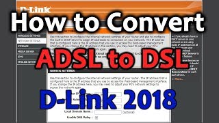 How to convert ADSL to DSL dlink router DSL 2750U in hindi  Complete Explain  in Hindi  WiFi tips [upl. by Naillil956]