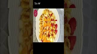 Fruit Chaat Recipe  How To Make Orange Fruit Chaat Short [upl. by Braunstein52]