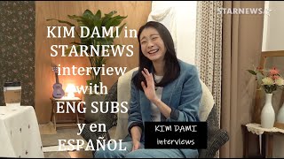 ENGESP subs KIM DAMI in STARNEWS interview [upl. by Averil]