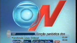 Manutenção Canais Globosat 04042007 [upl. by Manara]