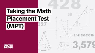 ASUUSA Pathways Taking the Math Placement Test MPT [upl. by Tavis]