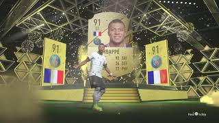 Pack opening  Kylian Mbappé FIFA 22 [upl. by Kleper]