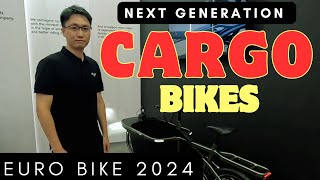 Cargo Bikes at the Euro Bike Show 2024 [upl. by Sension]