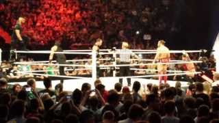 WWE The Shield Entrance LIVE Manchester 2013 [upl. by Bardo]