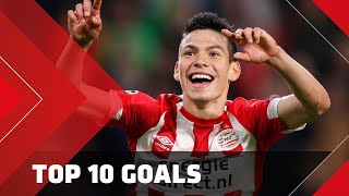 TOP 10 GOALS  Hirving Lozano [upl. by Anahsak446]