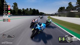 MotoGP 23  Xavier Artigas  Moto3  Catalunya Circuit  3 Laps  Gameplay [upl. by Nydroj76]