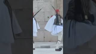 The best movement of the Great evzones elite guard athensgreece Laizababeschannel888 [upl. by Anatole346]