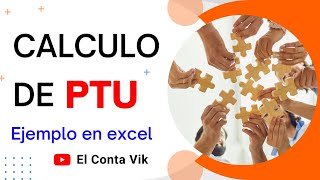 ✅Calculo de PTU Guia en Excel🧮 [upl. by Nwadal]