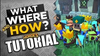 Hordes io Where When and How Tutorial [upl. by Drice738]