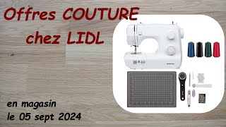 Machine à coudre chez Lidl [upl. by Elaweda]