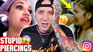 Shocking Piercing Fails YOU WONT BELIEVE  Instagram DMs 54  Roly [upl. by Drofiar]