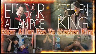 FR Reacts Stephen King vs Edgar Allan Poe Epic Rap Battles of History [upl. by Burack]