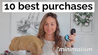 10 BEST purchases I made this year  minimalism [upl. by Margaretta]