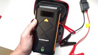 ACMOUNT Car Jump Starter  Unboxing [upl. by Alet]