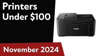 TOP6 Best Printers Under 100 2024 [upl. by Wartow]