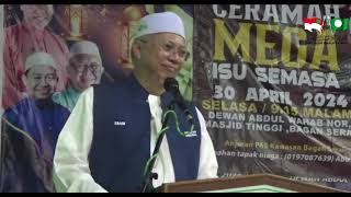 Ucapan Tan Sri Annuar Musa  CERAMAH MEGA ISU SEMASA POLITIK 30042024 [upl. by Andi257]