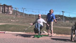 Innovative Adaptive Technologies  Sit Ski Trainer video 4 [upl. by Meehan401]