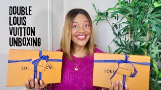 Double Louis Vuitton Unboxing – The Ultimate Early Birthday Treat [upl. by Gardel]