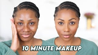 10  MINUTE EVERYDAY MAKEUP FOR WORK amp SCHOOL NO FALSE EYELASHES NO BAKING  BEGINNER FRIENDLY [upl. by Epstein323]