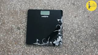 Best weighing scale under 1000 rs Healthgenie Electronic Digital Weighing Machine Model No  HD 221 [upl. by Becht658]