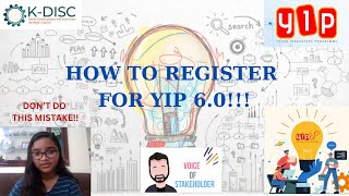 How to register in YIP  Step by step processYIP KDISCPart 2 [upl. by Fendig905]