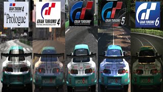 Evolution of the Toyota WOODONE TOMS SUPRA 03 in Gran Turismo [upl. by Boucher]