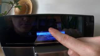 How To Factory Reset SIEMENS EQ6 plus s100 TE651319RW Coffee Machine  Fix Siemens Coffee Machine [upl. by Nylirad]