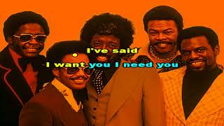 The Manhattans  Forever By Your Side  karaoke [upl. by Shiri]