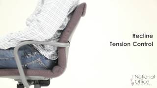 Steelcase Protege Chair Adjustment Video [upl. by Mcmath]