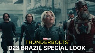 Marvel Studios’ Thunderbolts  D23 Brazil Special Look  In Theaters May 2 2025 [upl. by Naeloj]