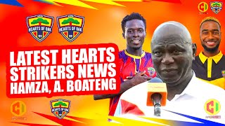 🔴🔵🟡LATEST HEARTS STRIKERS NEWS  HAMZA A BOATENG SAANI ETC WORK RATE  SHOCK MENTALITY OUATTARA [upl. by Aydne]