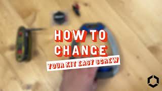 How to change your kit easy screw [upl. by Lirrehs960]