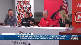 Cape Girardeau School Distract and SEMO form exclusive partnership [upl. by Lindberg737]