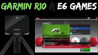 Garmin R10 amp E6 Games DEMO [upl. by Isabea]