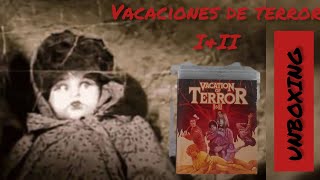 UNBOXING  Vacaciones de Terror 1 y 2  Blu Ray [upl. by Htnicayh143]