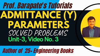 Y PARAMETERS SOLVED PROBLEMS [upl. by Fanny278]