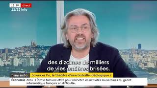 Aymeric Caron PULVÉRISE violemment les journalistes de France Info sur Gaza [upl. by Alyat]