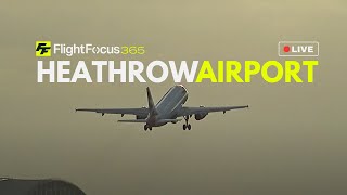 Heathrow Airport Live  Monday 01st April 2024 [upl. by Nebuer300]