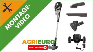 Montagevideo Stielstaubsauger BISSELL MultiReach Active Pet  21V  2in1 [upl. by Waylan]